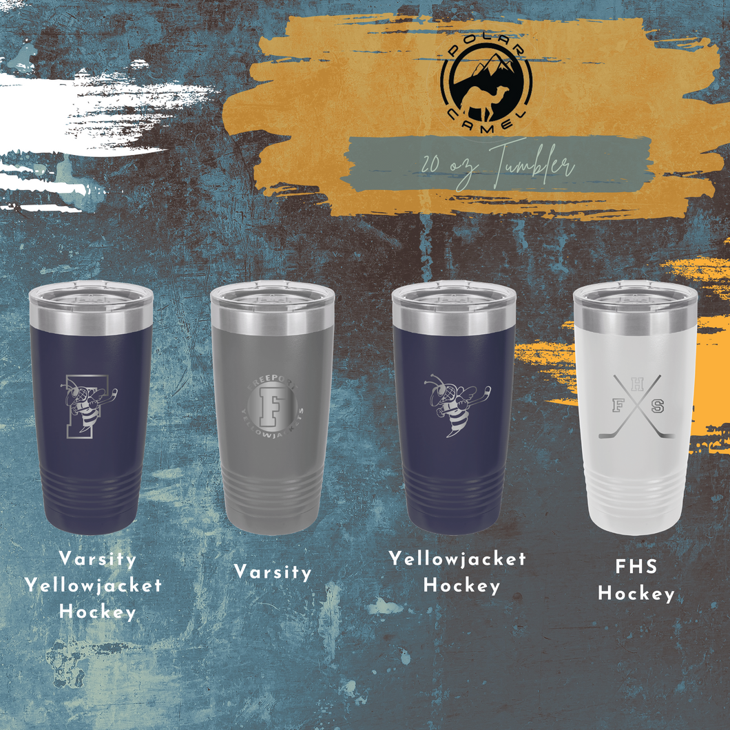 Freeport Hockey 20 oz Tumbler