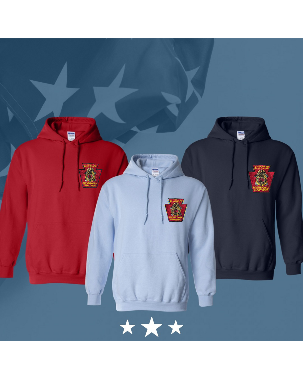 SUVCW Hooded Sweatshirt: PA Department